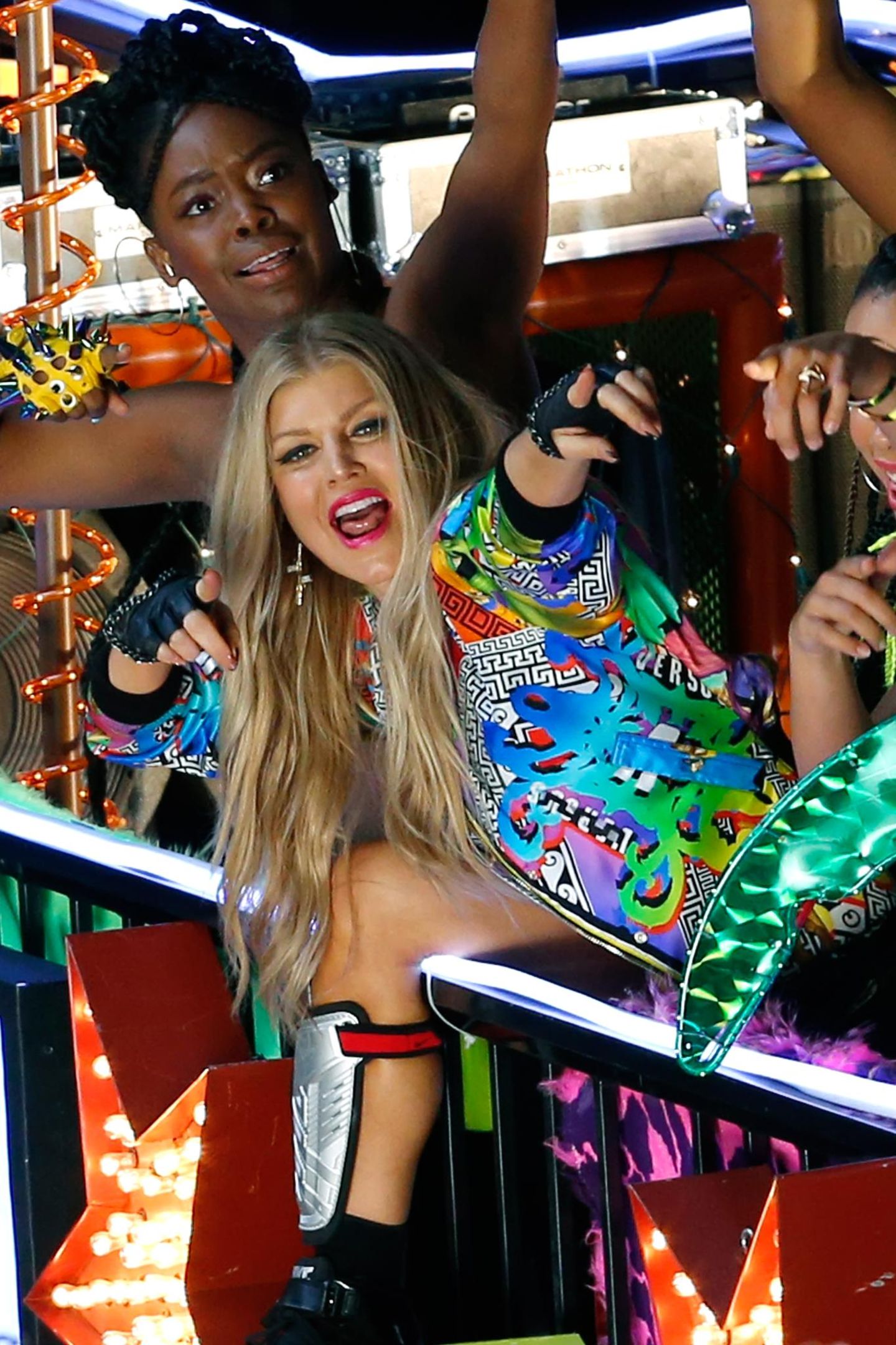 18. Oktober 2014: Fergie dreht in Los Angeles ihr neues Musikvideo.