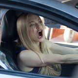 5. Oktober 2014: Amanda Seyfried und Mark Wahlberg drehen eine Szene für "Ted 2" im Auto.
