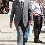 1. Juli 2014: Sir Michael Caine steht in Venedig für den Film "Youth" vor der Kamera.