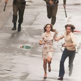 8. Dezember 2014: Emma Watson und Daniel Brühl stehen für den Film "Colonia Dignidad" gemeinsam vor der Kamera. Er handelt von der Diktatur in Chile zwischen 1973 und 1990.