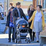 16. Juli 2014: Josh Dallas und Ginnifer Goodwin stehen knapp zwei Monate nach der Geburt ihres Sohnes wieder gemeinsam für "Once Upon a Time" vor der Kamera.