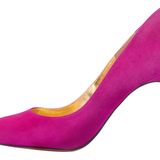 Diesen Schuh ziehen wir uns gerne an: Heel mit Metallic-Absatz, von Peter Kaiser, ca. 220 Euro