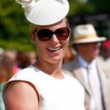 31. Juli 2014: Zara Philips ist nach Südengland zum "Goodwood Racecourse" gereist.