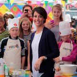 26. August 2014: Prinzessin Marie nimmt an der Veranstaltung "Cooking Kids" im Kopenhagen teil.