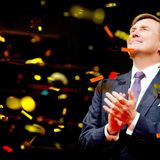 3. Juli 2014: König Willem-Alexander eröffnet das "TivoloVredenburg"-Musikzentrum in Utrecht.