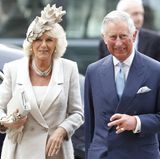10. März 2014: Auch Herzogin Camilla und Prinz Charles kommen zum Gottesdienst in der Westminster Abbey.