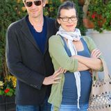 5. November 2014: Die schwangere Milla Jovovich und Paul Anderson kommen vom Lunch in Beverly Hills.