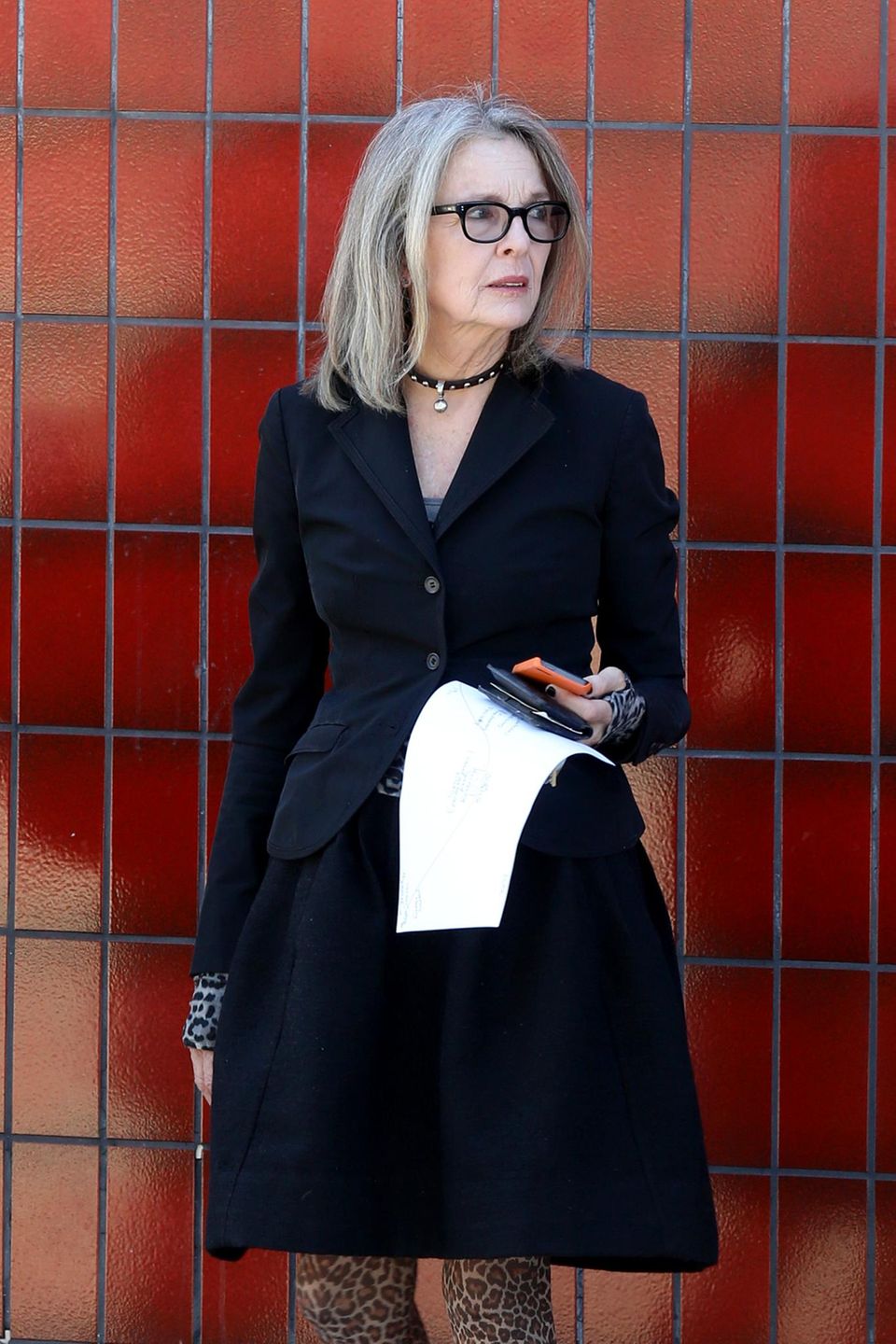 24. September: Diane Keaton kommt in Los Angeles von einem Arztbesuch.
