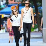 29. Juli 2014: Chloe Grace Moretz ist mit ihrem Bruder Trevor in Manhattan unterwegs.