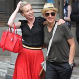 19. Juni 2014: Ellen DeGeneres und Ehefrau Portia de Rossi sind in New York City auf der Suche nach neuen Möbeln.