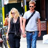 30. Juli 2014: Dakota Fanning und ihr Freund Jamie Strachan spazieren durch SoHo.