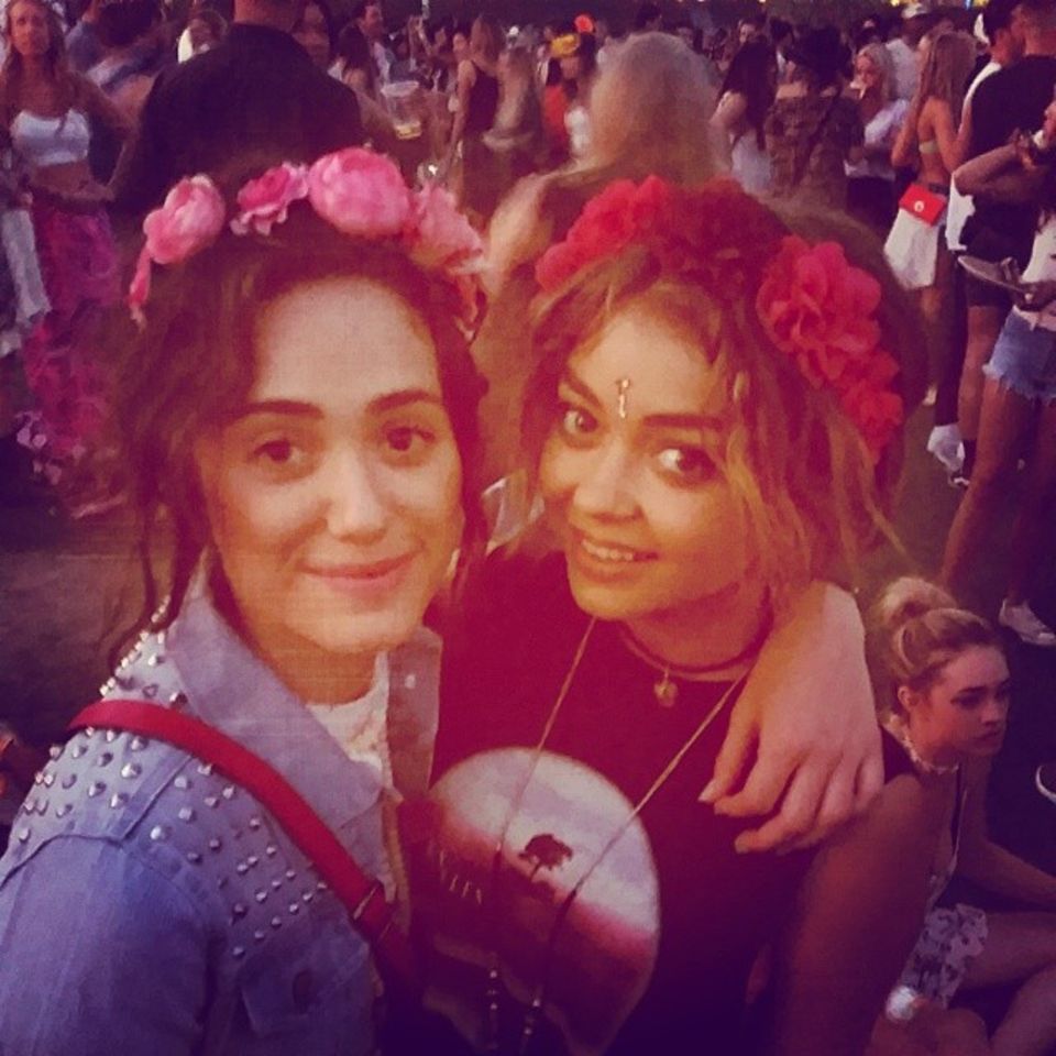Emmy Rossum und Sarah Hyland Emmy Rossum und Sarah Hyland