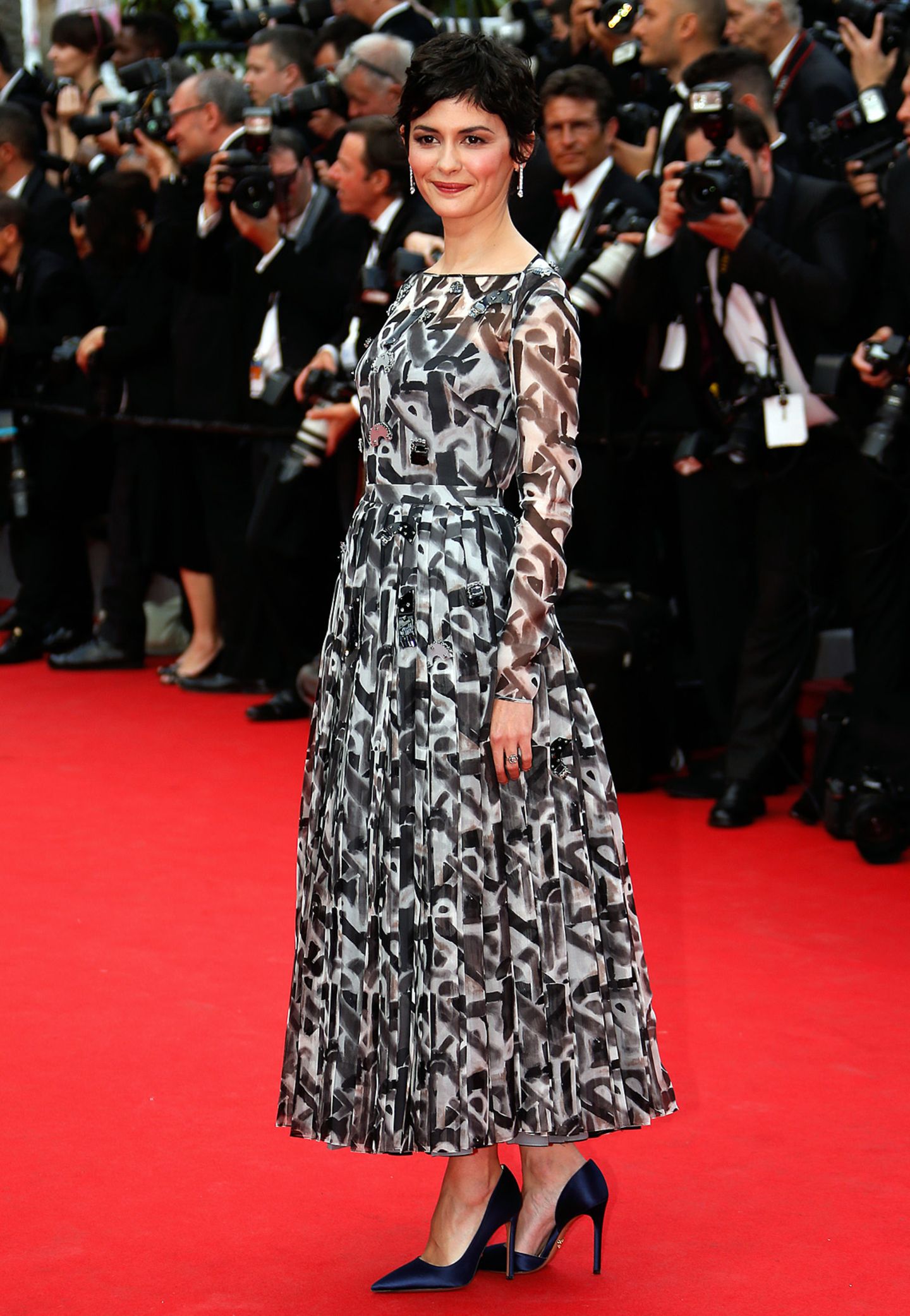 Stilvolle Audrey Tautou Heute Ebenbild