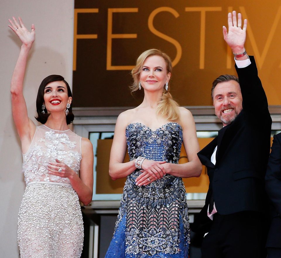 Die Stars des Abends: Die Schauspieler Paz Vega, Nicole Kidman und Tim Roth präsentieren ihren Film "Grace of Monaco". Die Stars des Abends: Die Schauspieler Paz Vega, Nicole Kidman und Tim Roth präsentieren ihren Film "Grace of Monaco".