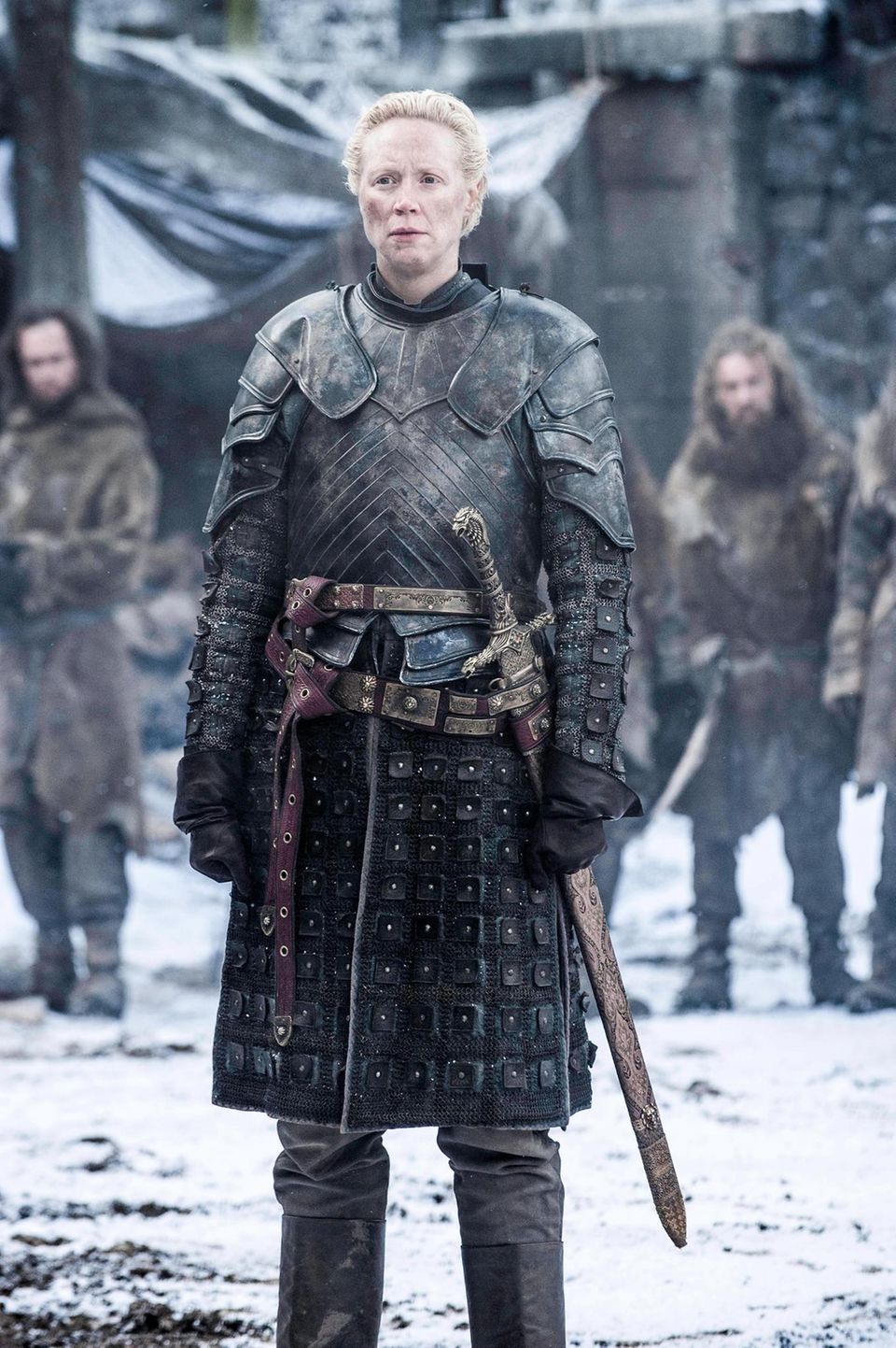 Gwendoline Christie als "Brienne of Tarth" Gwendoline Christie als "Brienne of Tarth"
