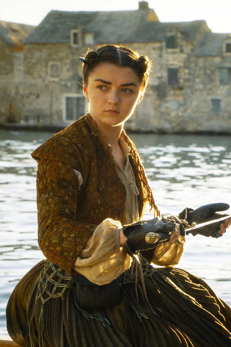 Maisie Williams als "Arya Stark" Maisie Williams als "Arya Stark"