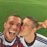 Weltmeister-Selfie von Poldi und Schweini