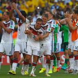 Freude beim deutschen Team