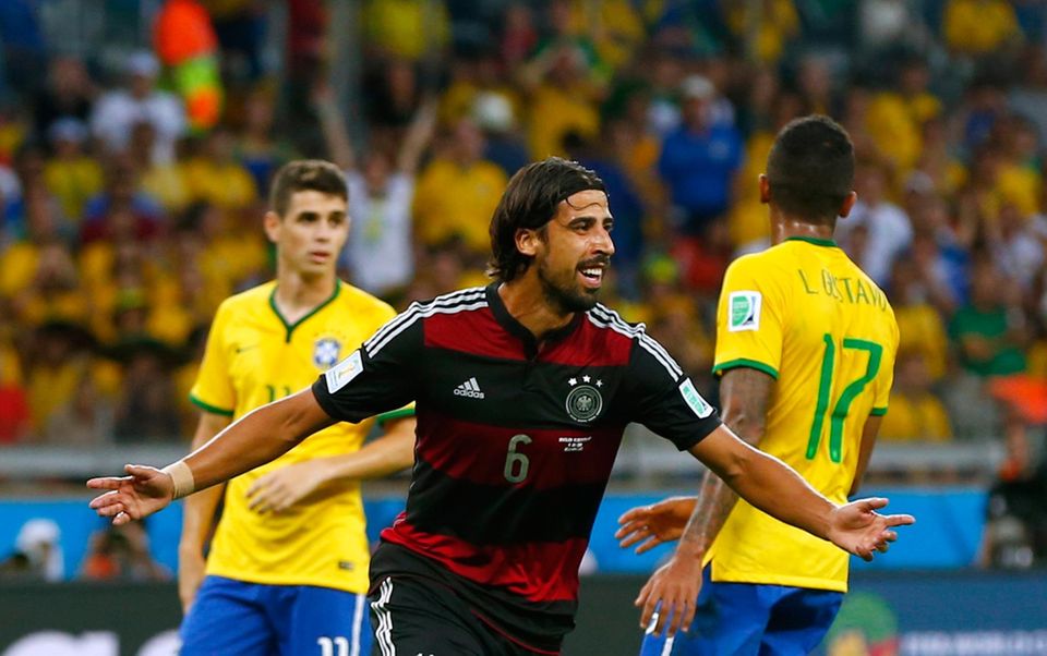 Auch Sami Khedira trifft für das deutsche Nationalteam.