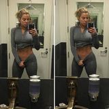 Auf Instagram postete die jüngere Schwester von Kim Kardashian ein Spiegel-Selfie, auf dem sie mit Hilfe von Photoshop eindeutig getrickst hat. Links die digital nachberarbeite Version und auf der rechten Seite das Original. Bei der Bearbeitung ihres linken Oberschenkels hat sie leider den Türrahmen im Hintergrund außer Acht gelassen, der ebenfalls verformt wurde. Nachdem sie von ihren Fans für diese Body-Schummelei einen Shitstorm kassiert hatte, teilte sie den Schnappschuss schließlich erneut und diesmal umbearbeitet. Im Vergleich ist kaum ein Unterschied zu erkennen.