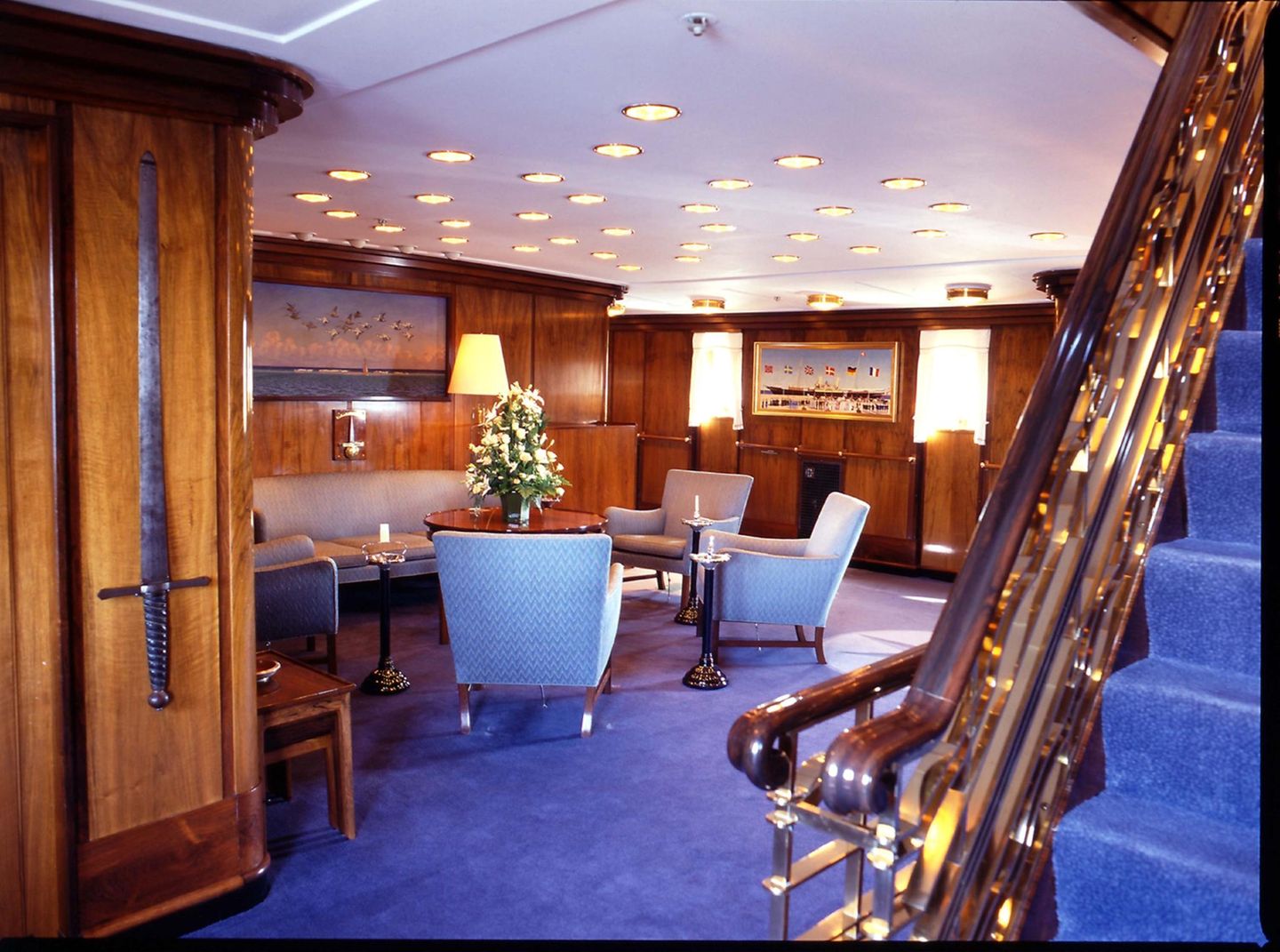 royal yacht dannebrog interior