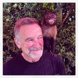 Juli 2014: Auf seinem Instagram-Account gratuliert sich Robin Williams mit diesem Bild selbst zu Geburtstag. Es wird das letzte Bild des Schauspielers sein.