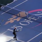 John McEnroe und Martina Navratilova
