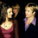 Brad Pitt und Katja von Garnier  1997 sieht man Brad Pitt und die deutsche Regisseurin Katja von Garnier Händchenhaltend auf der Premiere von "Sieben Jahre in Tibet". Die Bilder gehen um die Welt, doch kurze Zeit später hat Brad Pitt schon eine andere Frau im Arm.