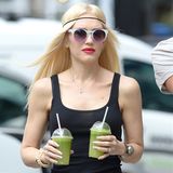 Doppelt hält besser! Auch Gwen Stefani steht auf grüne Detox-Drinks.