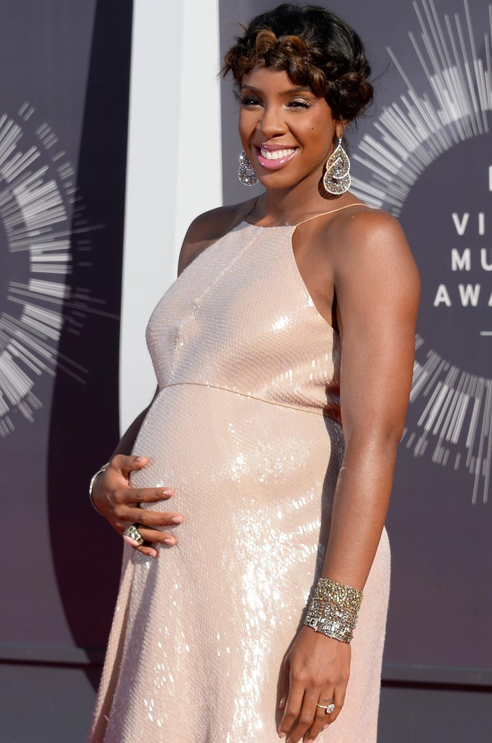 Kelly Rowland ist hochschwanger.
