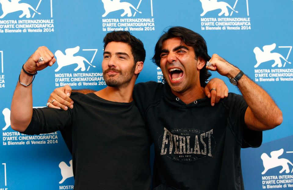 Tahar Rahim und Fatih Akin stellen in Venedig ihren Film "The Cut" vor. Tahar Rahim und Fatih Akin stellen in Venedig ihren Film "The Cut" vor.