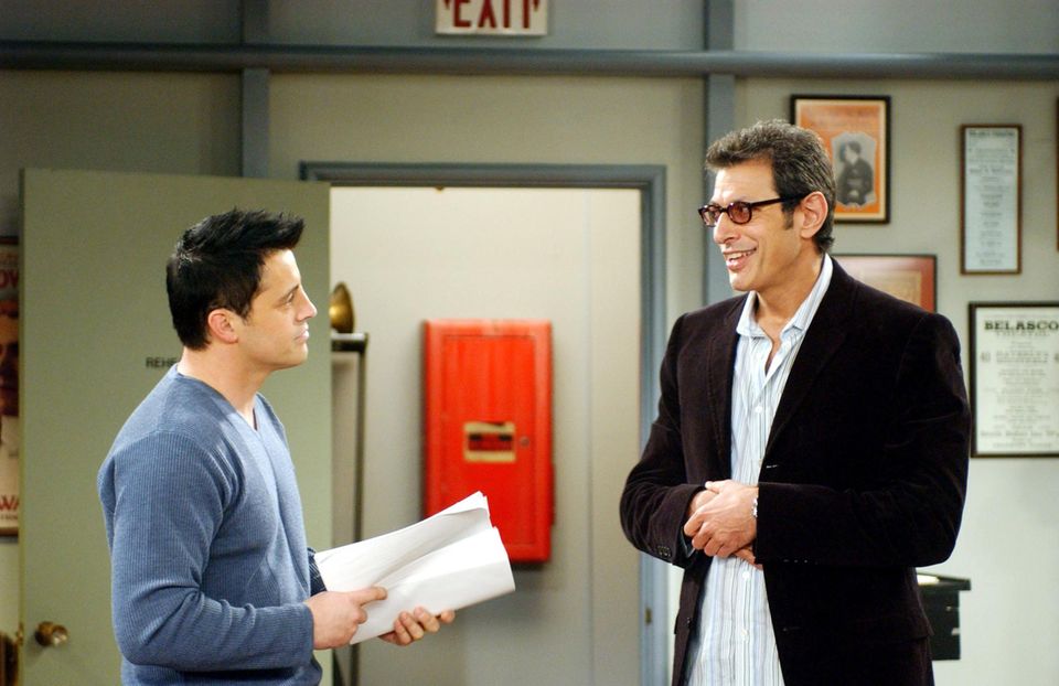 Jeff Goldblum spielt in einer Folge von Staffel 9 einen aufgeblasenen Schauspielkollegen von "Joey".