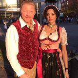 Sehr klassisch: Boris Becker mit seiner schönen Lilly.