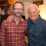 Marcus Luft (Mode-Chef/Mitglied GALA-Chefredaktion) zeigt sich mit Ehrengast Werner Baldessarini (Baldessarini).