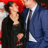 Vitali Klitschko und seine Frau Natalia besuchen die After-Party.