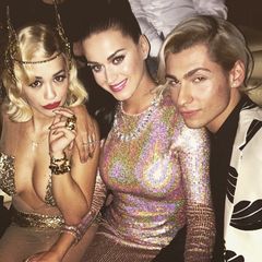 Rita Ora feiert mit Katy Perry den "New Years Eve".