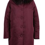Im Flausch-Rausch: Mantel mit Kuschelkragen, von Add, ca. 700 Euro