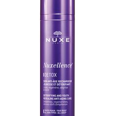 Glättendes Serum für die Nacht, das die Zellentgiftung der Haut stimuliert: "Nuxellence Detox" von Nuxe, 50 ml, ca. 50 Euro