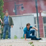 12. Juli 2015: Tom Cruise steht in Atlanta für den Film "Mena" vor der Kamera.