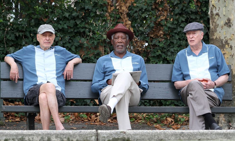 31. August 2015: Für Zach Braffs Film "Going in Style" kommen Alan Arkin, Morgan Freeman und Michael Caine zusammen.