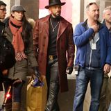 29. April 2015: Im kalten Toronto dreht Will Smith eine Szene für seinen neuen Film "Suicide Squad". In der neuesten Verfilmung eines "DC Comic" spielen neben Smith auch Jared Leto, Margot Robbie und Cara Delevingne mit.