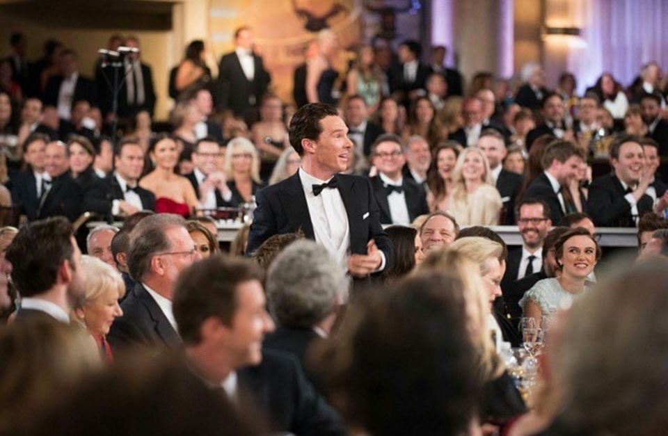 Alle Augen sind auf Benedict Cumberbatch gerichtet. Alle Augen sind auf Benedict Cumberbatch gerichtet.