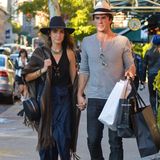 12. Oktober 2015: Nikki Reed und Ian Somerhalder gehen in New York spazieren.