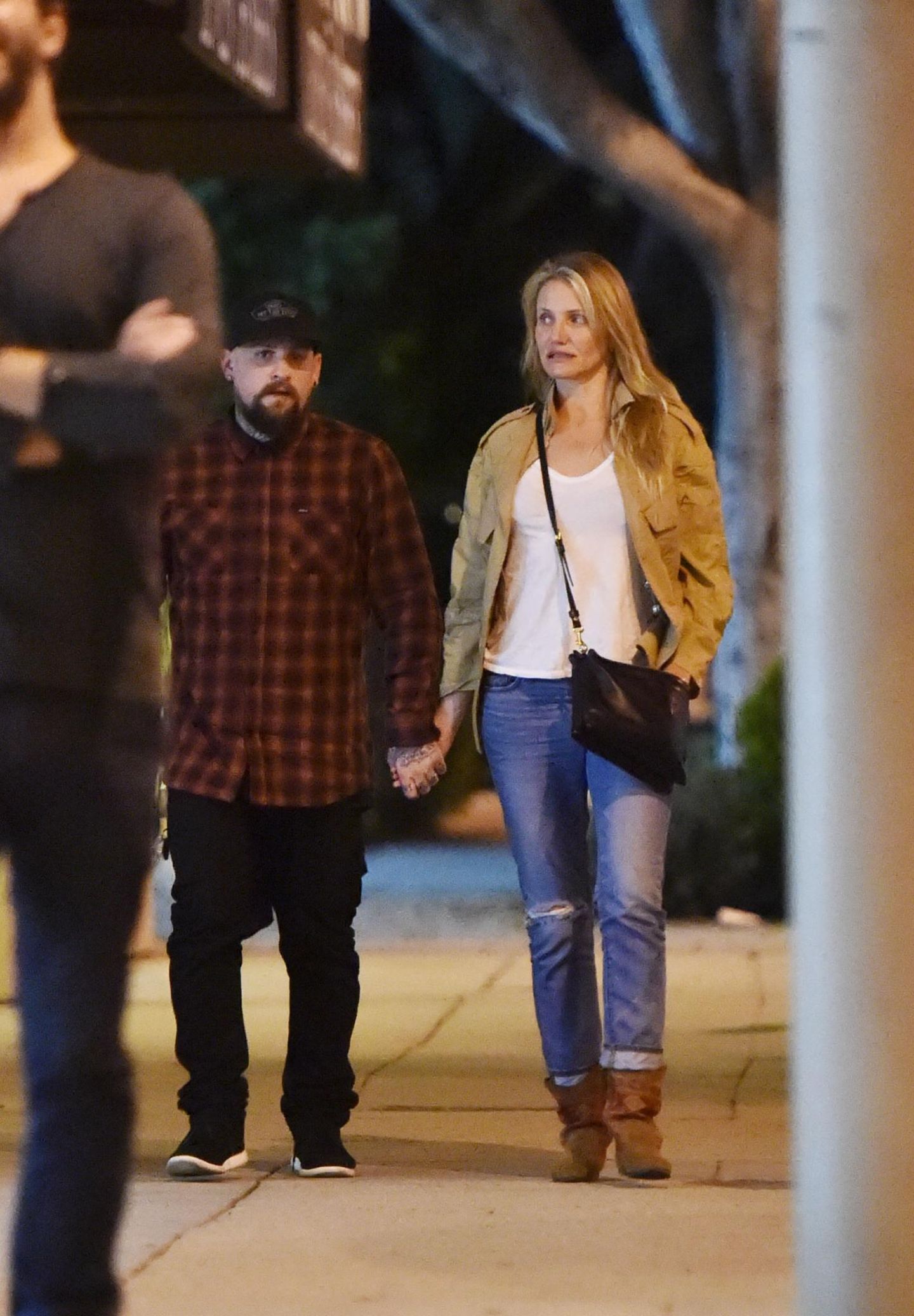 29. Oktober 2015: Cameron Diaz und Benji Madden genießen einen romantischen Spaziergang durch West-Hollywood.