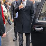 1. Dezember 2015: Michael Bublé ist bestens gelaunt in Midtown Manhattan untrwegs.