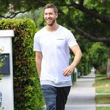 28. Oktober 2015: Sport macht gute Laune: das bestätigt auch das strahlende Lächeln von Calvin Harris beim morgentlichen Workout.