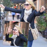 5. Oktober 2015: Kate Winslet startet bestens gelaunt in New York in ihren 40. Geburtstag.