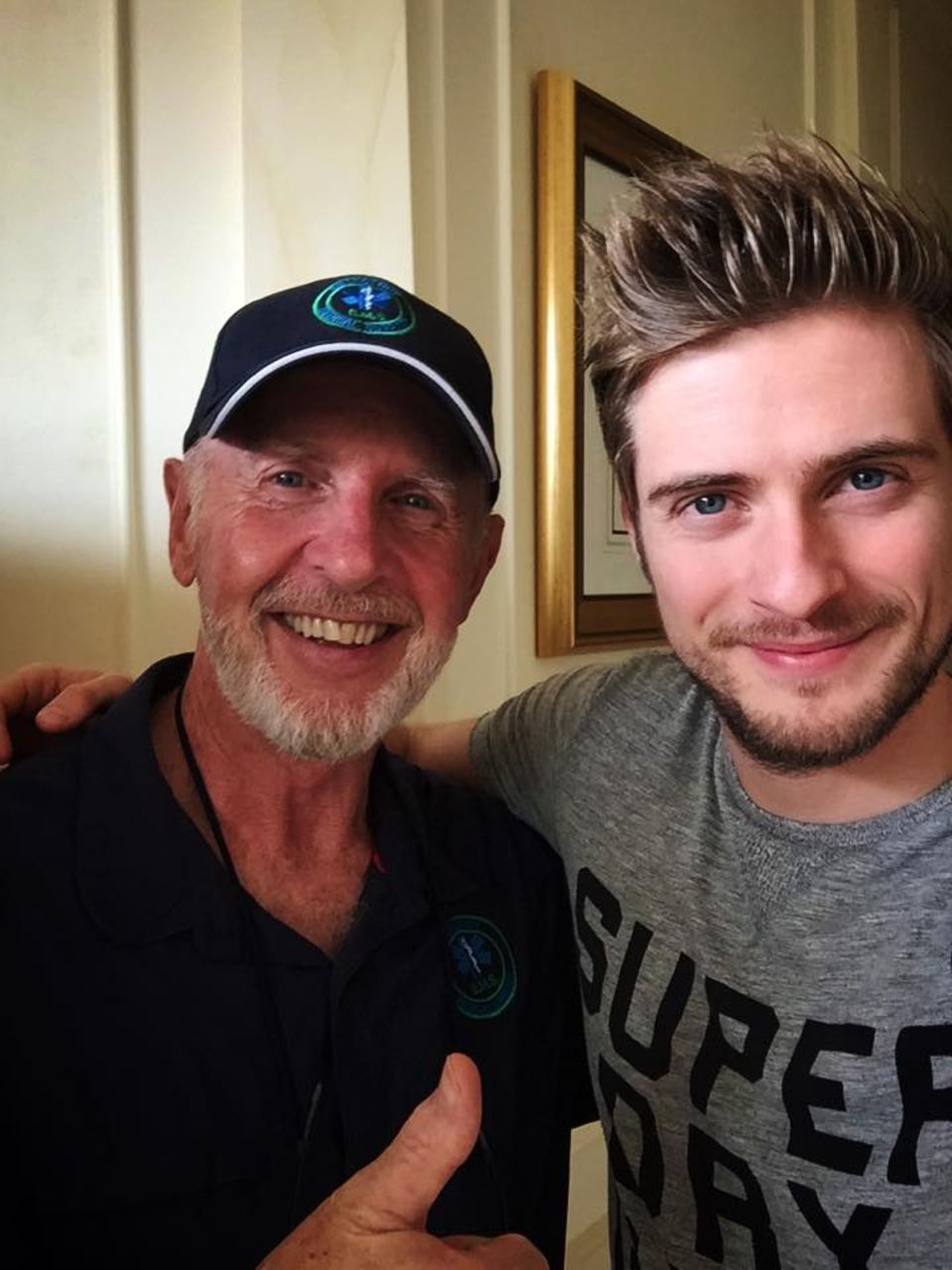 Auch Jörn Schlönvoigt trofft sich vorab mit Dr. Bob. Auch Jörn Schlönvoigt trofft sich vorab mit Dr. Bob.