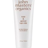 Intensivpflege: "Rose & Apricot Hair Milk" mit organischen Ölen. Von John Masters Organics, 118 ml, ca. 30 Euro