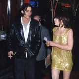 Ellen Barkin  1994 trifft sich Johnny Depp mit der 9 Jahre älteren Ellen Barkin.